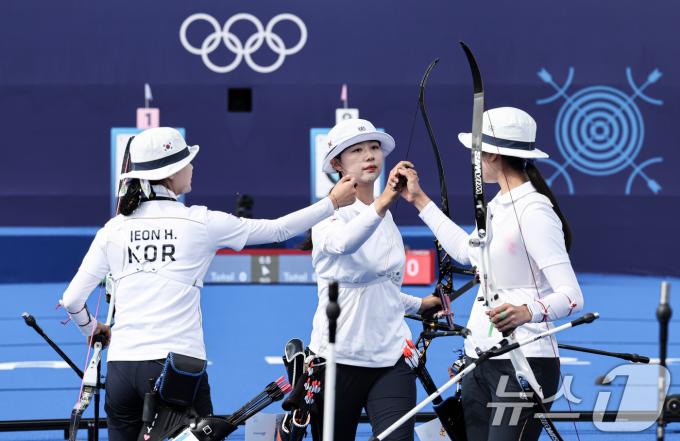 [사진] 10연패 도전하는 대한민국 여자 양궁대표팀