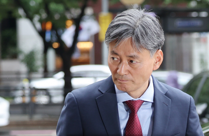 국회 행정안전위원회(이하 '행안위')는 29일 조 후보자에 대한 인사청문회를 개최한다. 사진은 지난 17일 서울 서대문구 국가경찰위원회에서 열린 신임 경찰청장 임명제청동의임시회의에 출석한 조지호 경찰청장 후보자. /사진=뉴시스