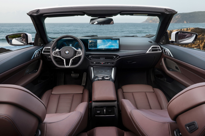 BMW 뉴 4시리즈 컨버터블 실내 /사진=BMW