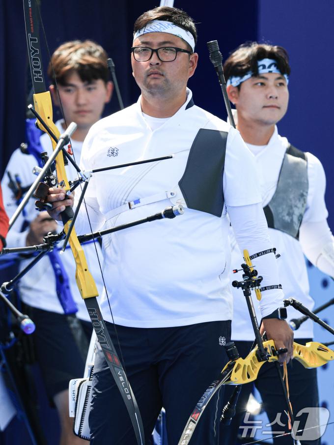 [사진] 대한민국 양궁대표팀 '한일전 등판'