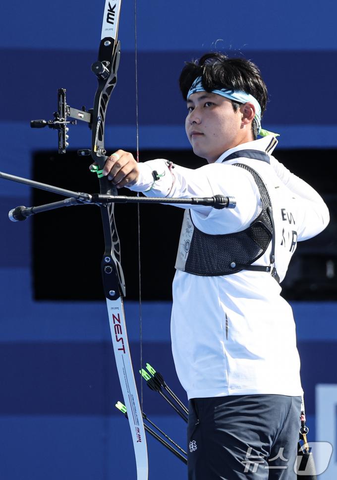 [사진] 이우석 '최선을 다한다'