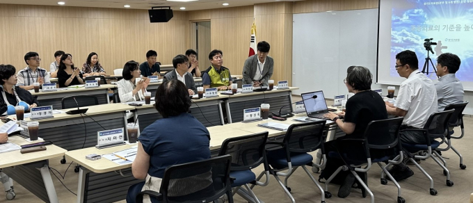 지난 26일 경기도의회에서 진행한 '경기도의료원 운영 정상화 연구용역' 최종 보고회. 사진제공=경기도의회