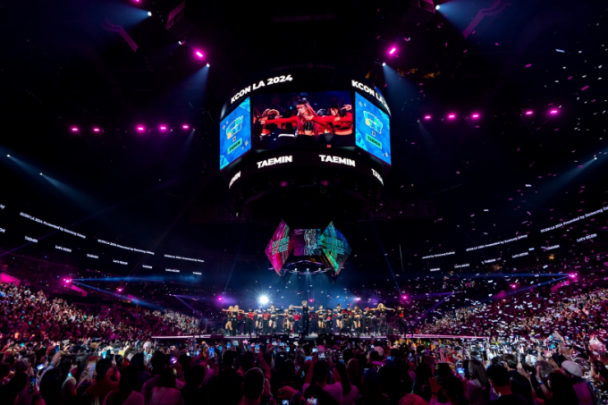 KCON LA 2024 드림 스테이지. /사진=CJ ENM