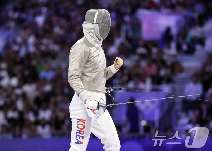 [사진] 구본길 '할 수 있다'