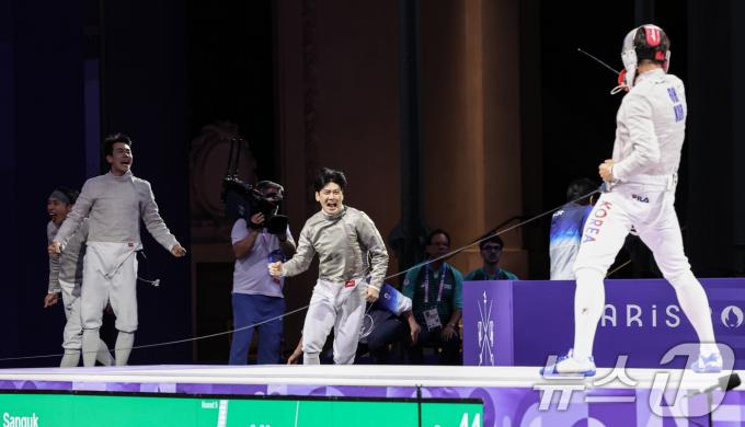 [사진] 대한민국 펜싱 대표팀 3연패 쾌거