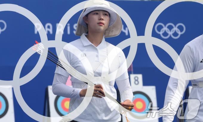 2024 파리올림픽 대한민국 양궁대표팀 임시현/뉴스1 ⓒ News1 이동해 기자