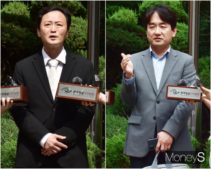 [머니S픽] 티메프 류광진·류화현, 회생법원 출석…