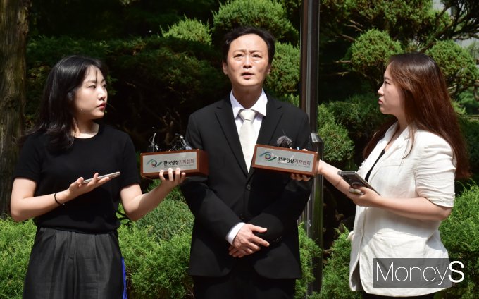 ▲ 입장전하는 류광진 티몬 대표