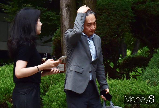 [머니S포토] 회생법원, 대표자 심문 비공개 진행 출석한 '위메프 류화현'