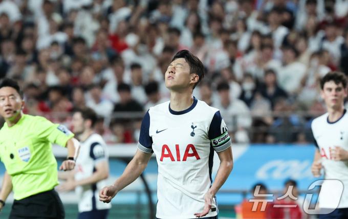 [사진] '아쉽다! 손흥민'
