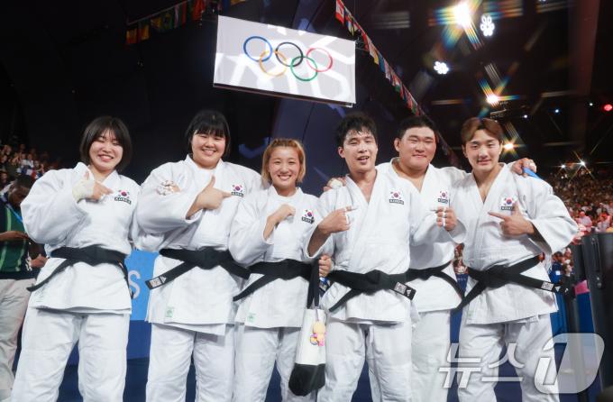 [사진] '우리가 바로 대한민국 유도대표팀'