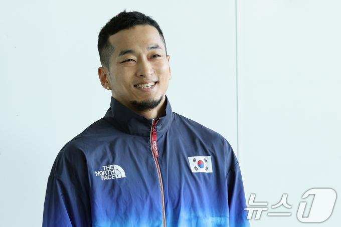 [사진] 홍텐 '파리올림픽 미소 기대'