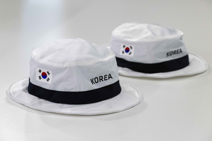 복사냉각 모자/사진=대한양궁협회 제공
