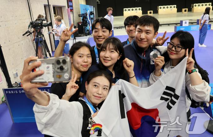 [사진] 역대 최다 메달 기록한 한국 사격