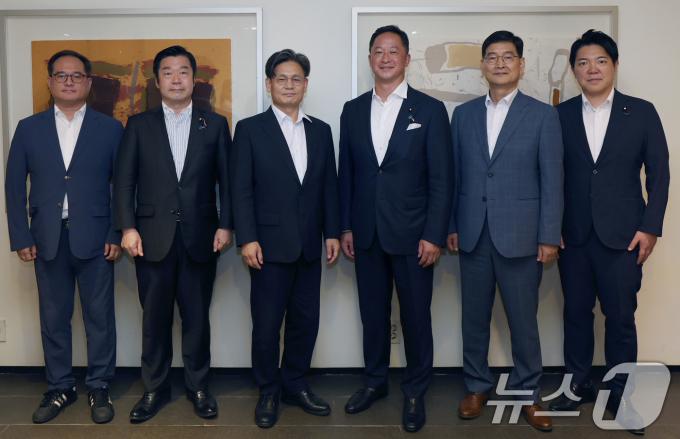 [사진] 양병내 통상차관보, 日 자유민주당 의원 간담회
