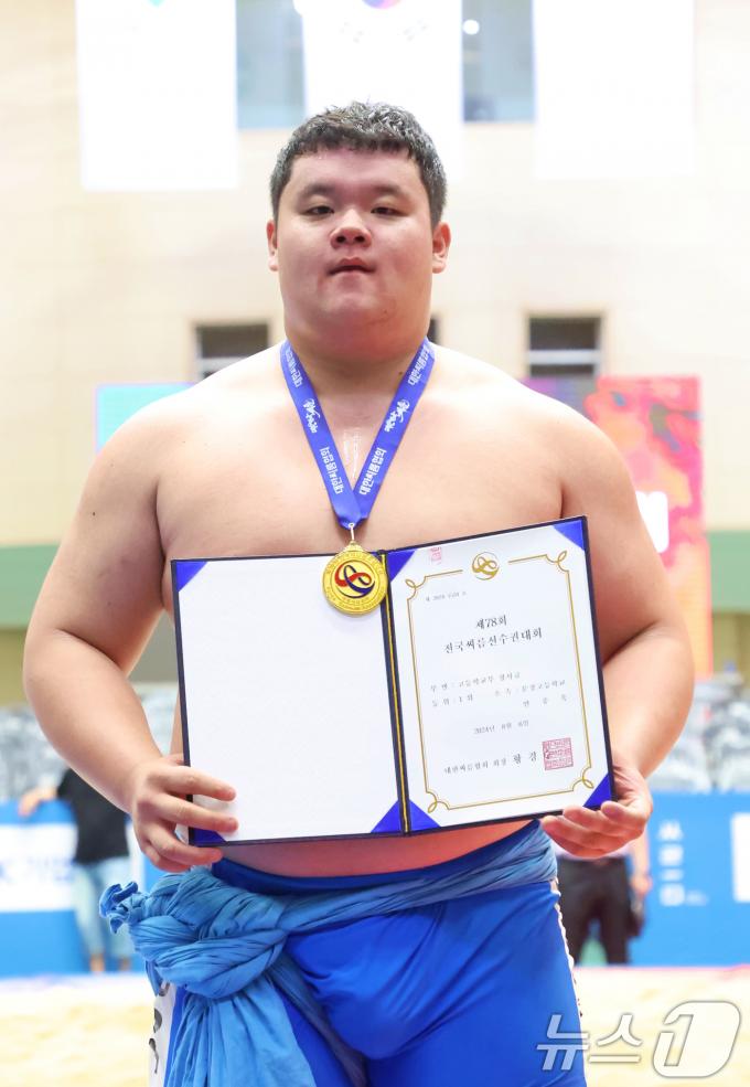[사진] 장사급 1위 안종욱