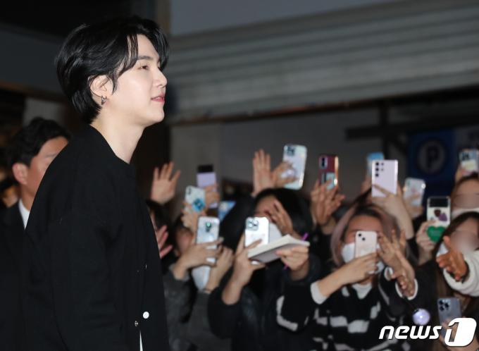방탄소년단(BTS) 슈가. 2023.2.27/뉴스1 ⓒ News1 권현진 기자