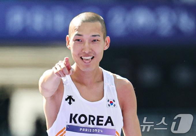 [사진] 우상혁 '좋다 좋아'