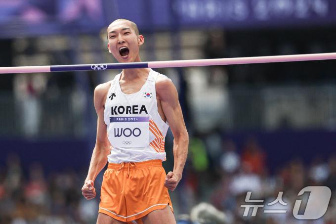 [사진] 우상혁 '좋다 좋아'