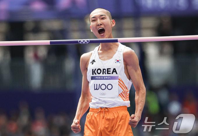 [사진] 우상혁 '좋다 좋아'