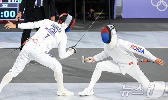 [사진] 전웅태·서창완 '랭킹 라운드 앞두고'