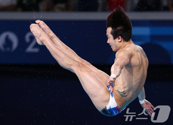 [사진] 우하람 '파리올림픽 메달 조준'