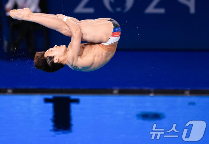 [사진] 우하람 '최선을 다한다'