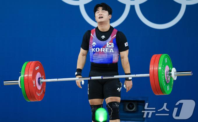 [사진] 박주효 '146kg 1차시기 실패'
