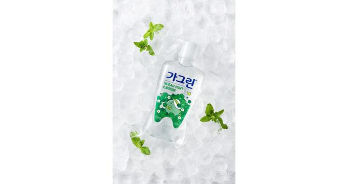동아제약이 가그린 스피아민트 향 신제품을 출시했다. /사진=동아제약