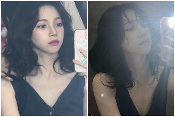 카리나 인스타그램 이미지 캡처
