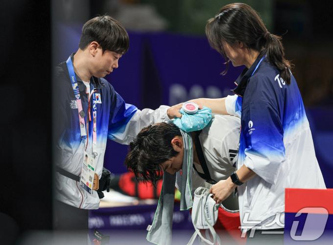 [사진] 서건우 '아쉬움이 남는 경기'