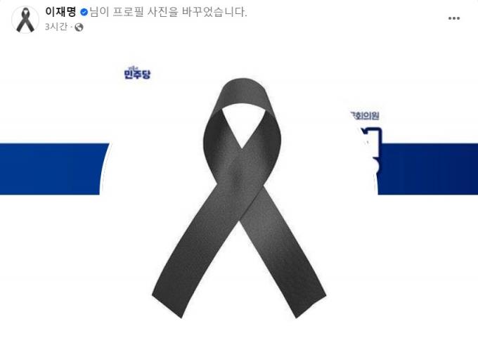 이재명 전 더불어민주당 대표 페이스북 갈무리.
