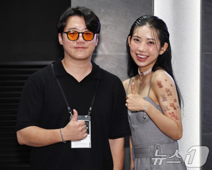 [사진] 김주한 디자이너와 최준희