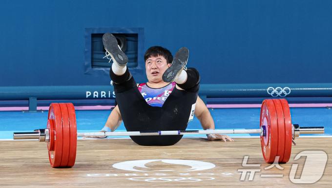 [사진] 3차시기 실패하는 장연학