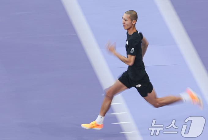 [사진] 연습하는 우상혁