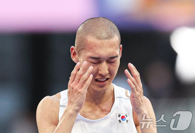 [사진] 우상혁 '이게 아닌데'