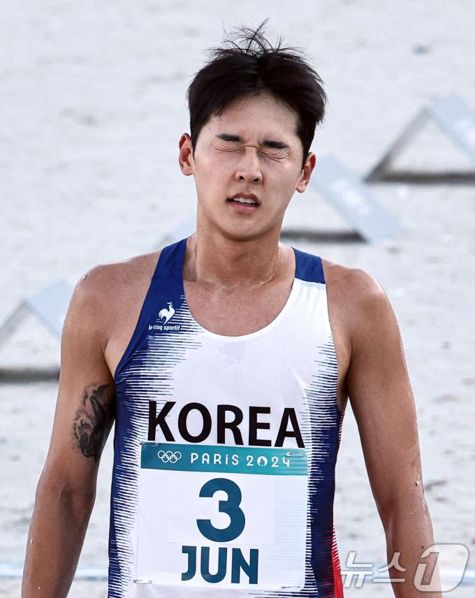 [사진] 숨 고르는 전웅태