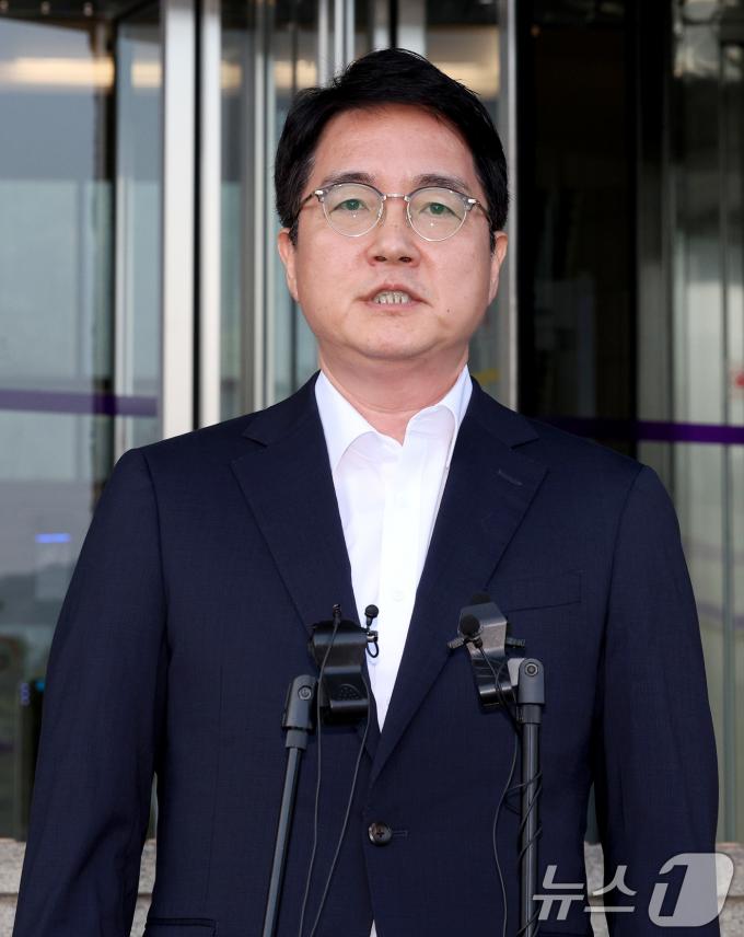 [사진] 소감 밝히는 심우정 검찰총장 후보자