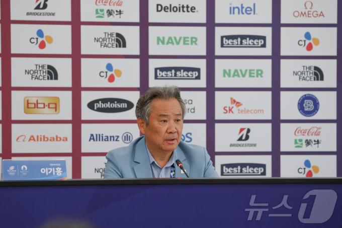 [사진] 올림픽 선수단 결산보고하는 이기흥 체육회장