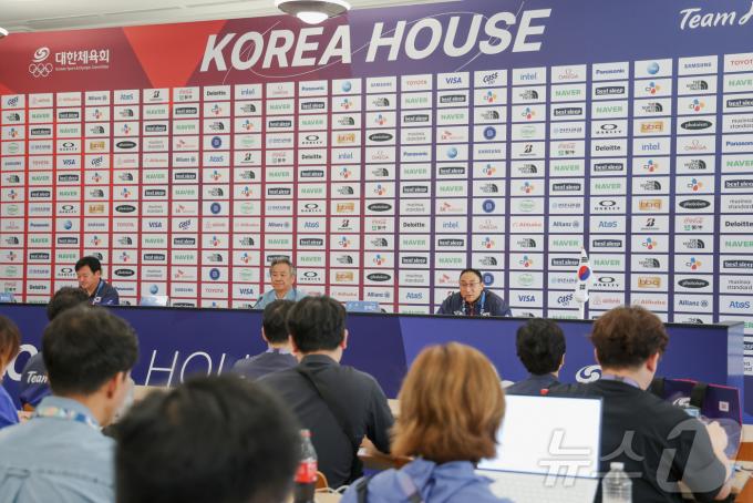 [사진] 올림픽 선수단 결산 기자회견
