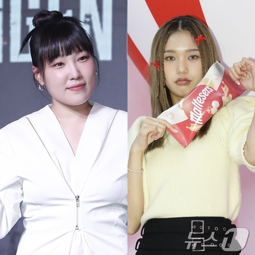 이은지(왼쪽), 오마이걸 미미/뉴스1 DB