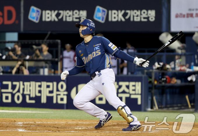 [사진] 김성욱 '역전이다'