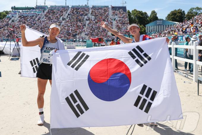 [사진] 근대5종 성승민, 동메달 쾌거