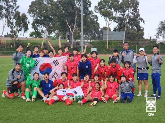 여자 U20 대표팀(대한축구협회 제공)