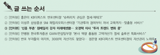 [이젠 자산관리다] 원베일리 강자 미래에셋證… 오정택 이사 
