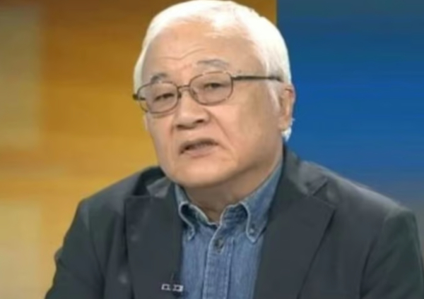 일본 극우 논설위원 구로다 가쓰히로는 일제강점기가 북한에서 쓰는 용어라며 조롱해 논란이 일고 있다. 사진은 구로다가 한 TV 프로그램에 나와 토론하는 모습. /사진=인스타그램 캡처