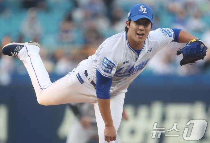 삼성 라이온즈 원태인. / 뉴스1 DB ⓒ News1 공정식 기자