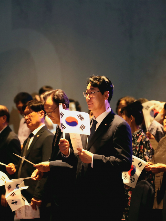 [머니S포토] 곳곳서 열린 광복절 기념 행사