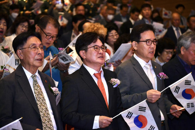 [머니S포토] 곳곳서 열린 광복절 기념 행사