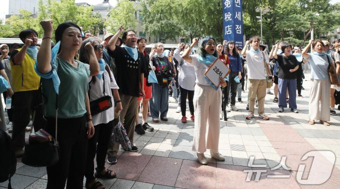 [사진] 아리셀 희망버스 참가자들
